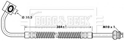 BORG & BECK Тормозной шланг BBH6732